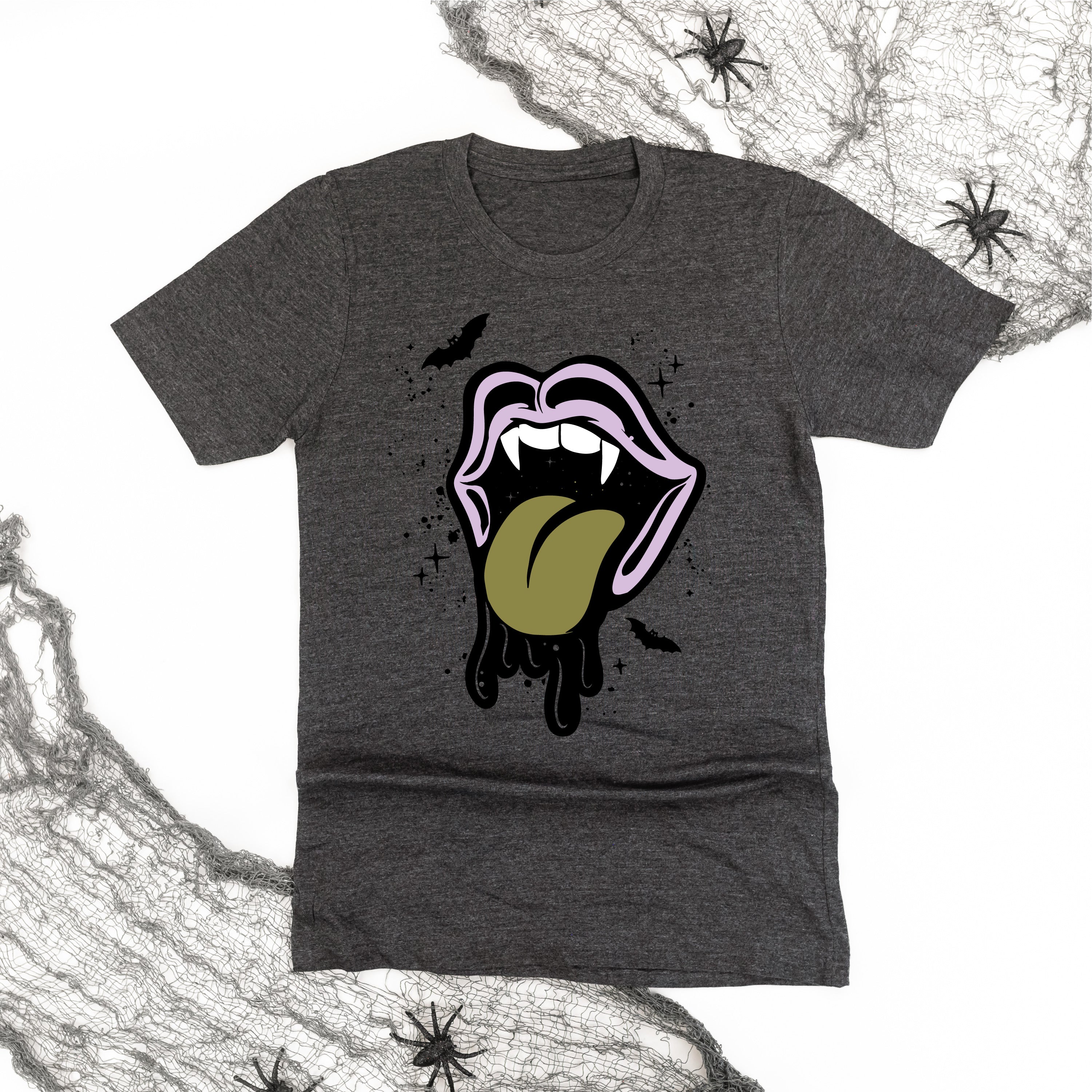 Vampire Drippy Mouth - Unisex Tee Little Mama Shirt Shop