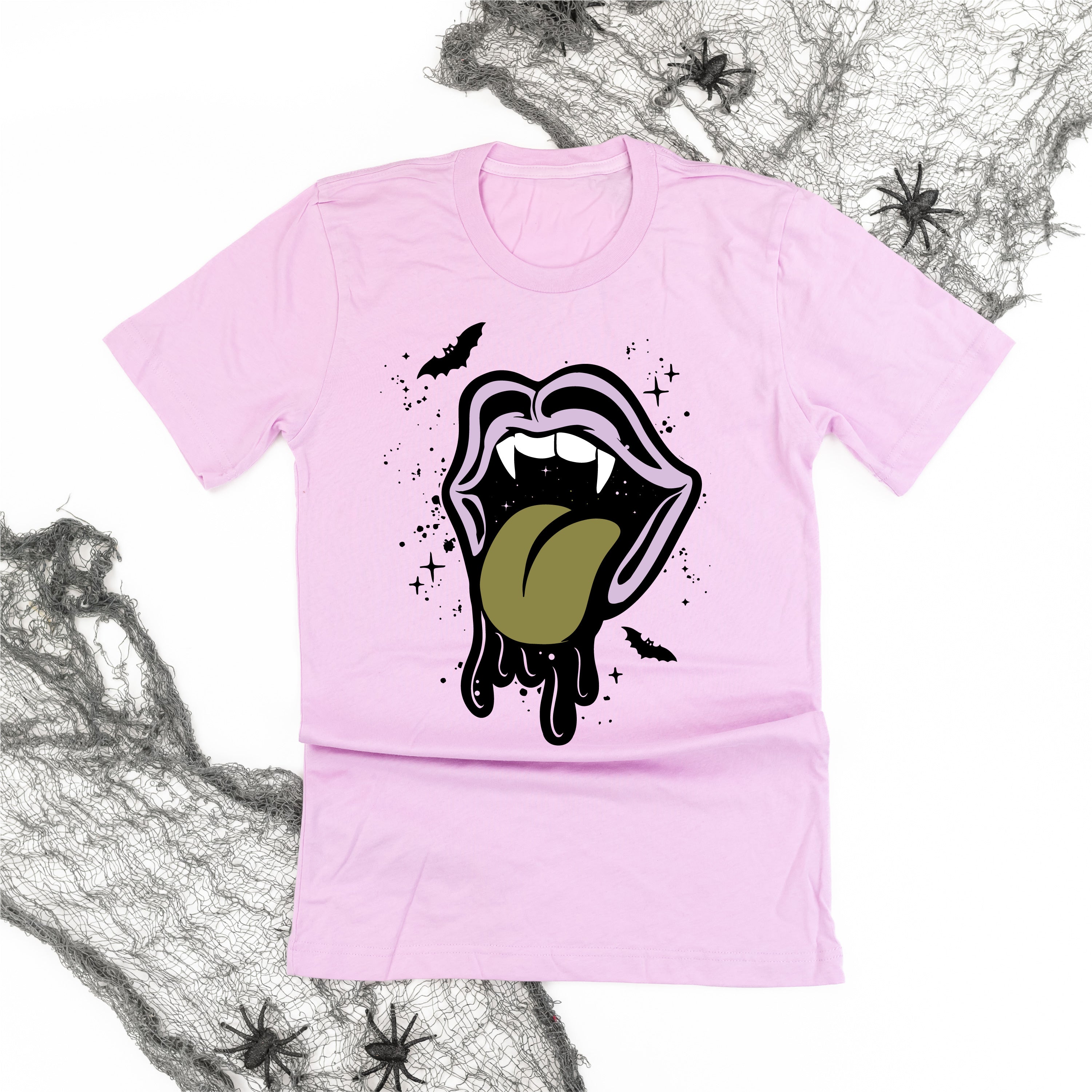 Vampire Drippy Mouth - Unisex Tee Little Mama Shirt Shop