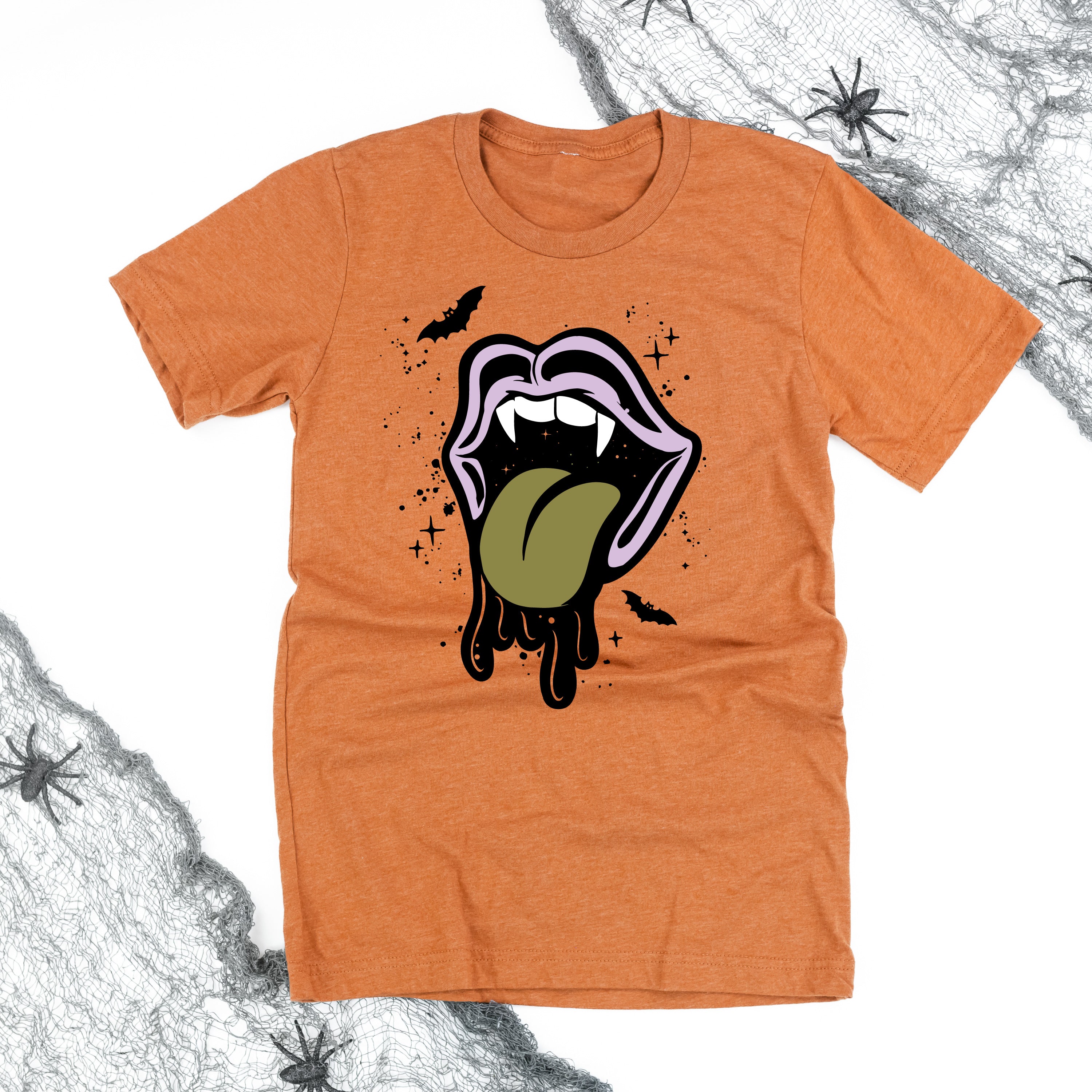 Vampire Drippy Mouth - Unisex Tee Little Mama Shirt Shop