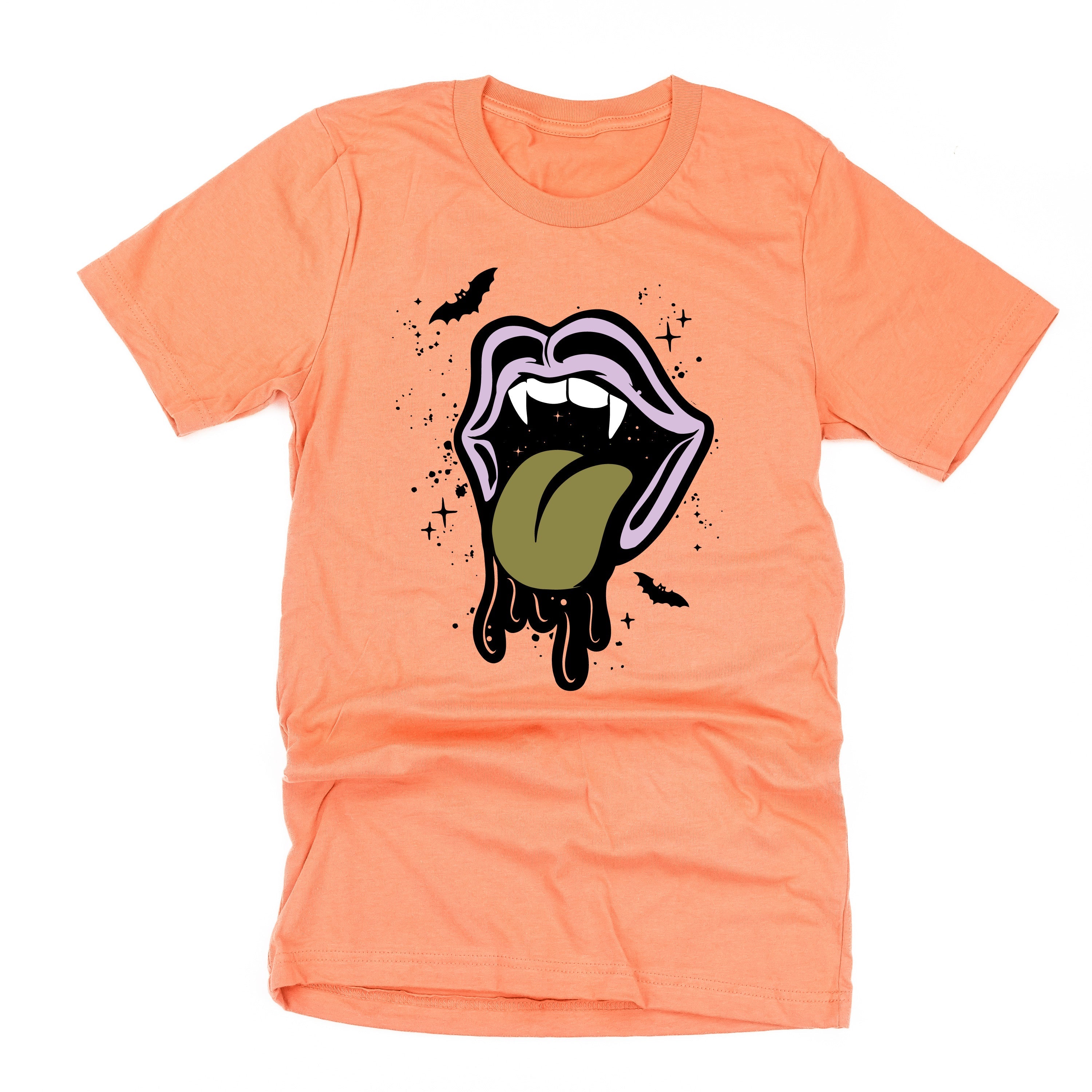 Vampire Drippy Mouth - Unisex Tee Little Mama Shirt Shop