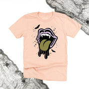 Vampire Drippy Mouth - Unisex Tee Little Mama Shirt Shop