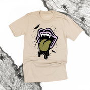 Vampire Drippy Mouth - Unisex Tee Little Mama Shirt Shop