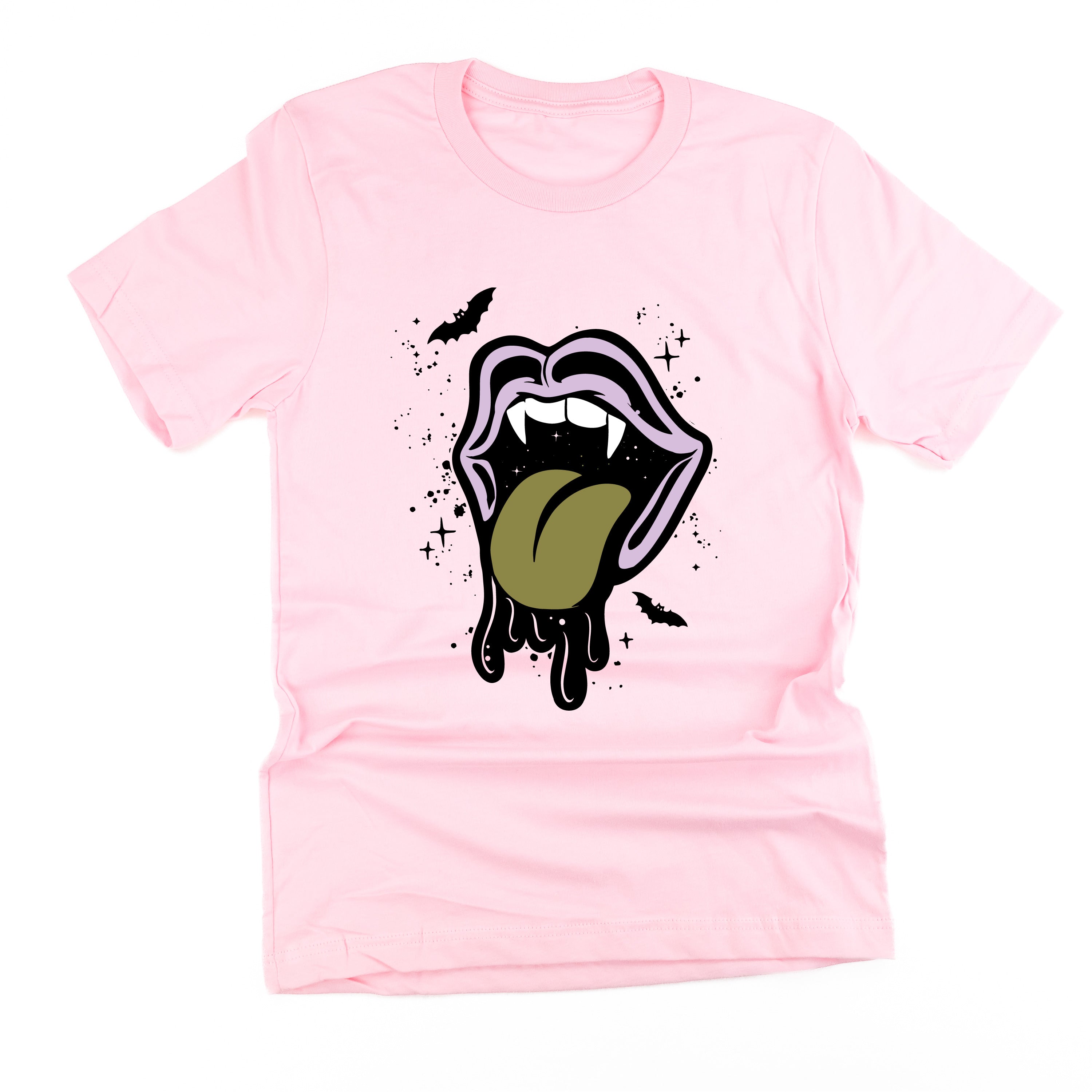 Vampire Drippy Mouth - Unisex Tee Little Mama Shirt Shop