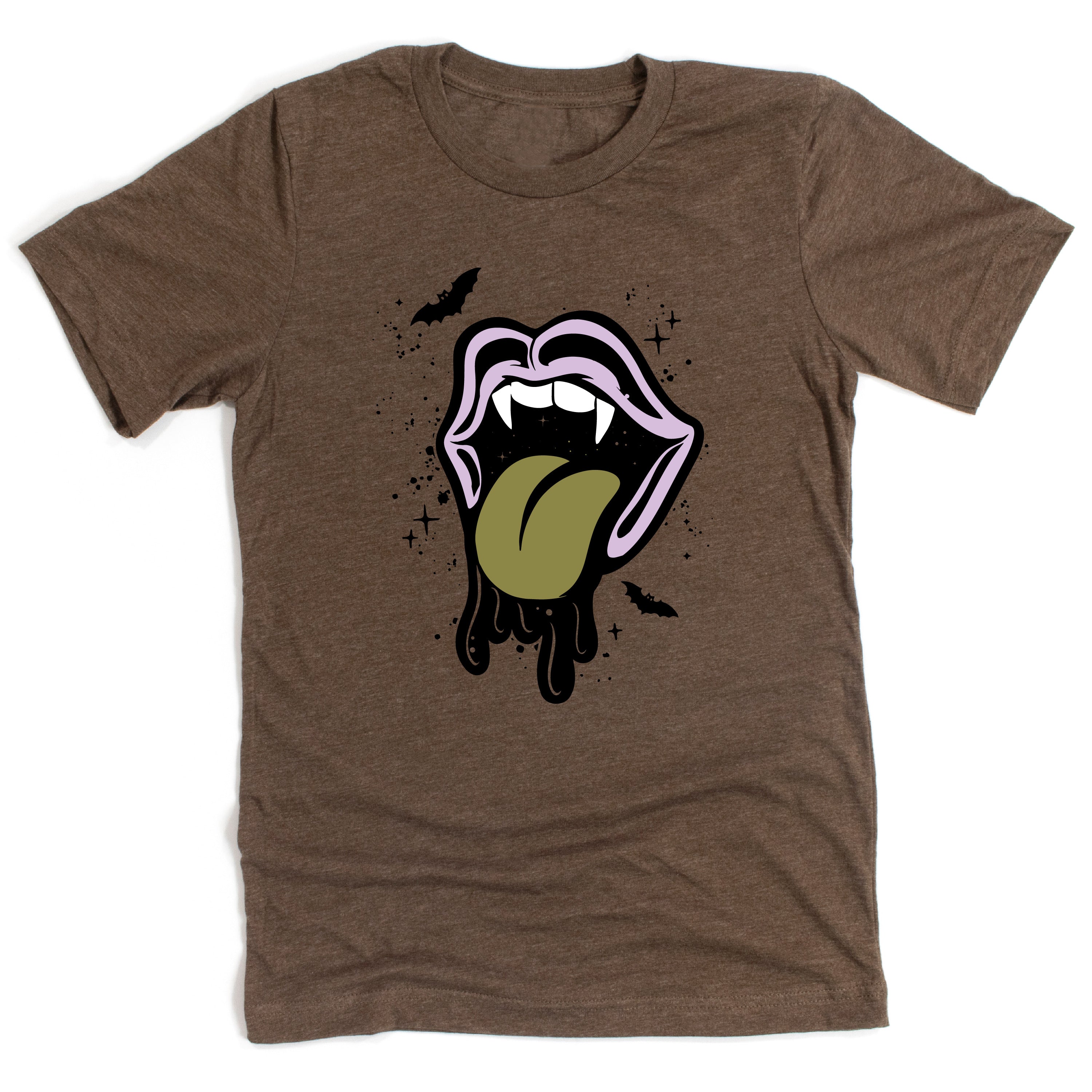 Vampire Drippy Mouth - Unisex Tee Little Mama Shirt Shop