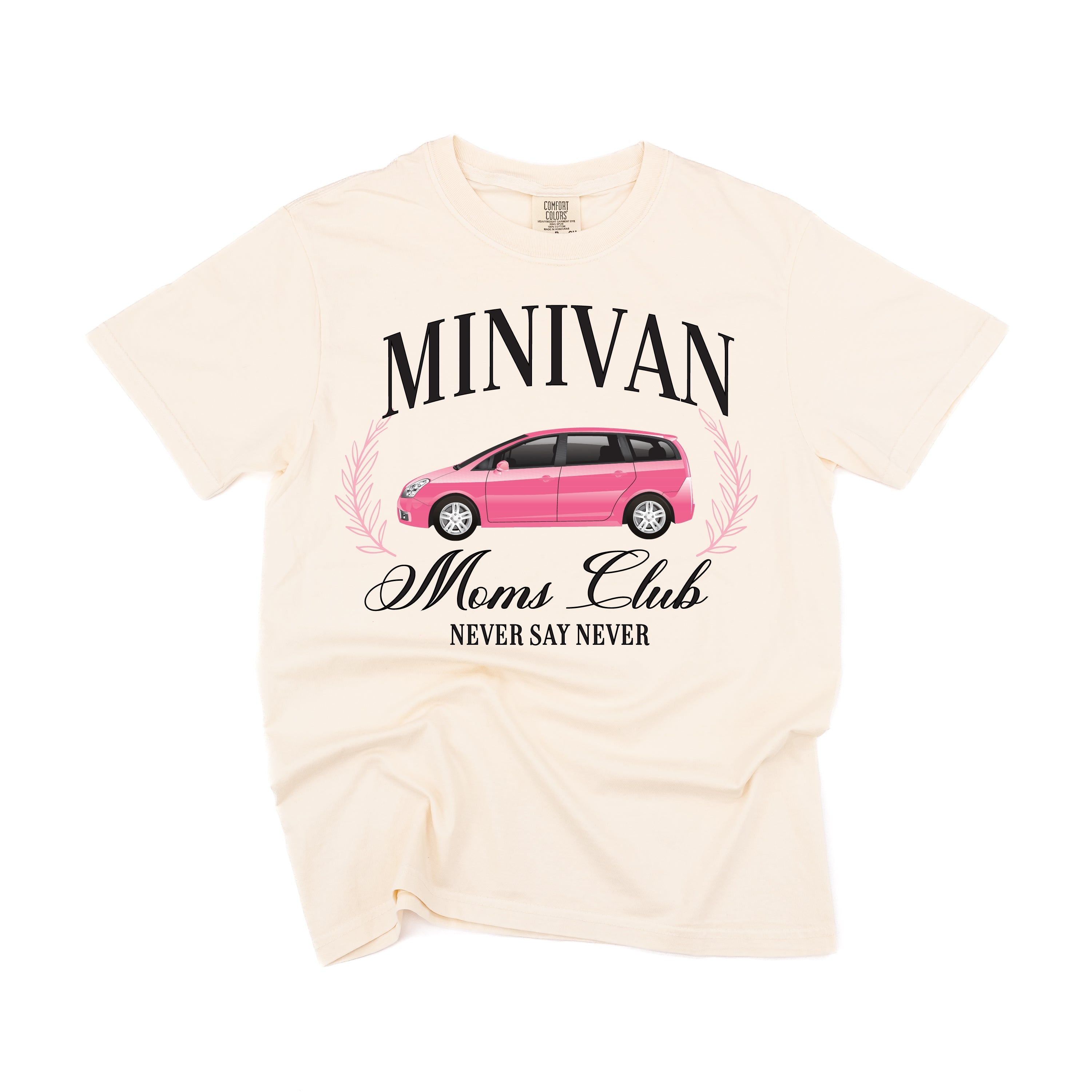 Minivan Moms Club (Girl's Girl Version) - Comfort Colors Tee Little Mama Shirt Shop