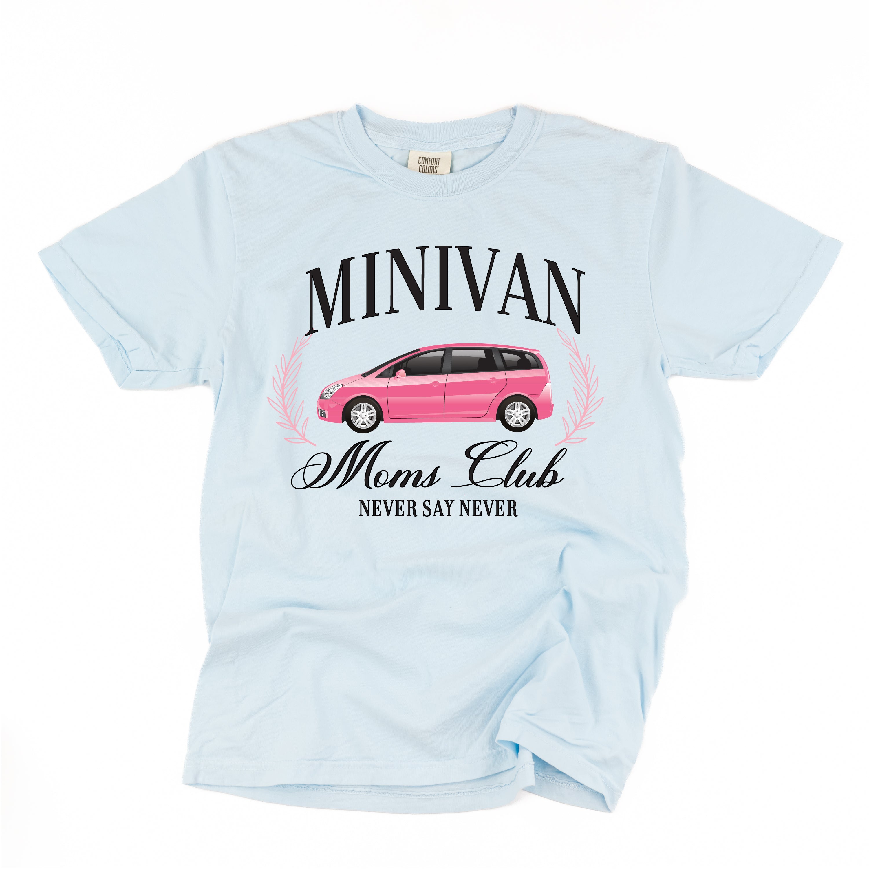 Minivan Moms Club (Girl's Girl Version) - Comfort Colors Tee Little Mama Shirt Shop