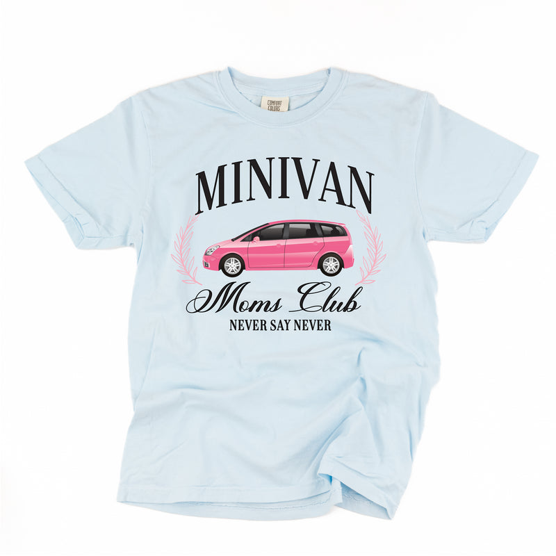 Minivan Moms Club (Girl's Girl Version) - SHORT SLEEVE COMFORT COLORS TEE