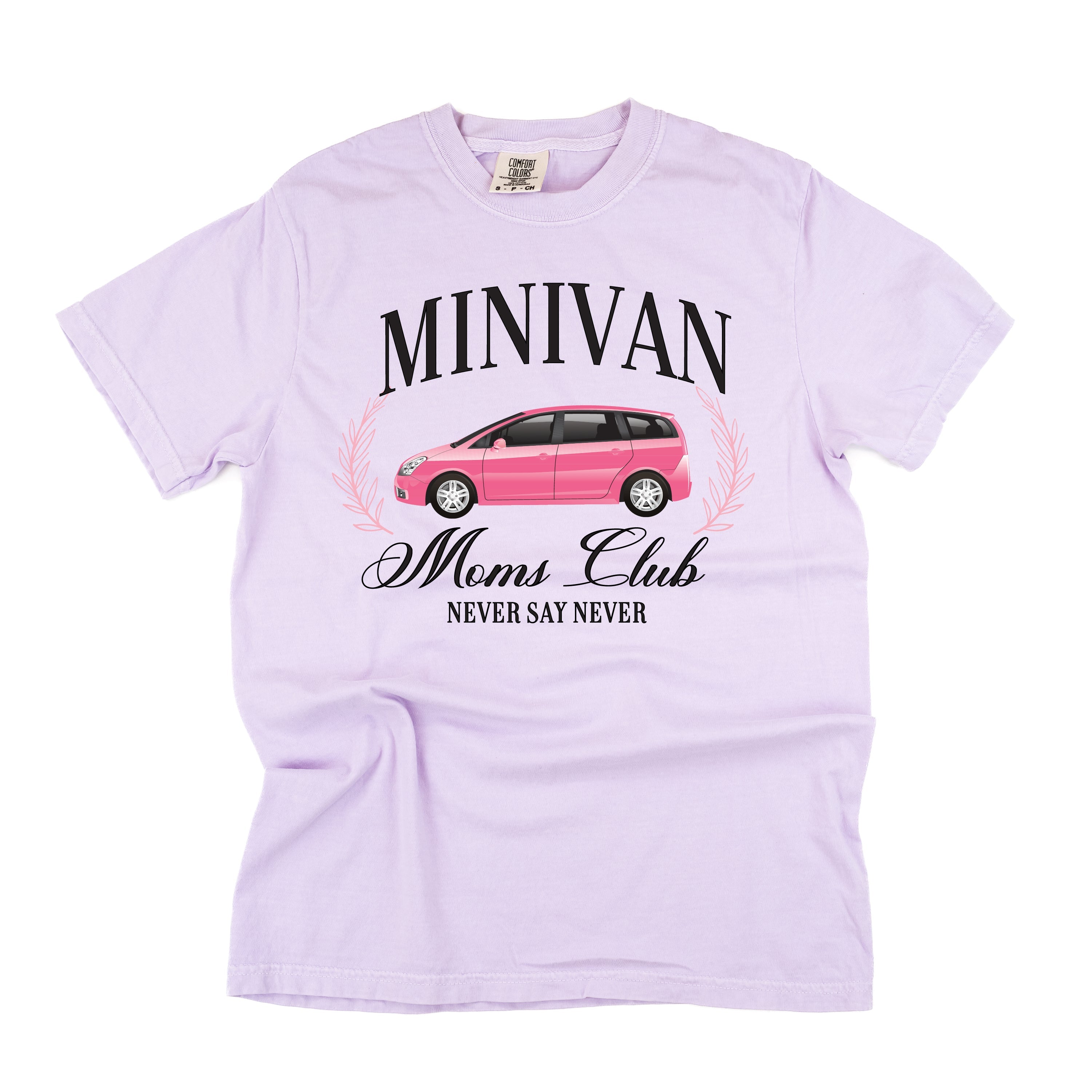 Minivan Moms Club (Girl's Girl Version) - Comfort Colors Tee Little Mama Shirt Shop