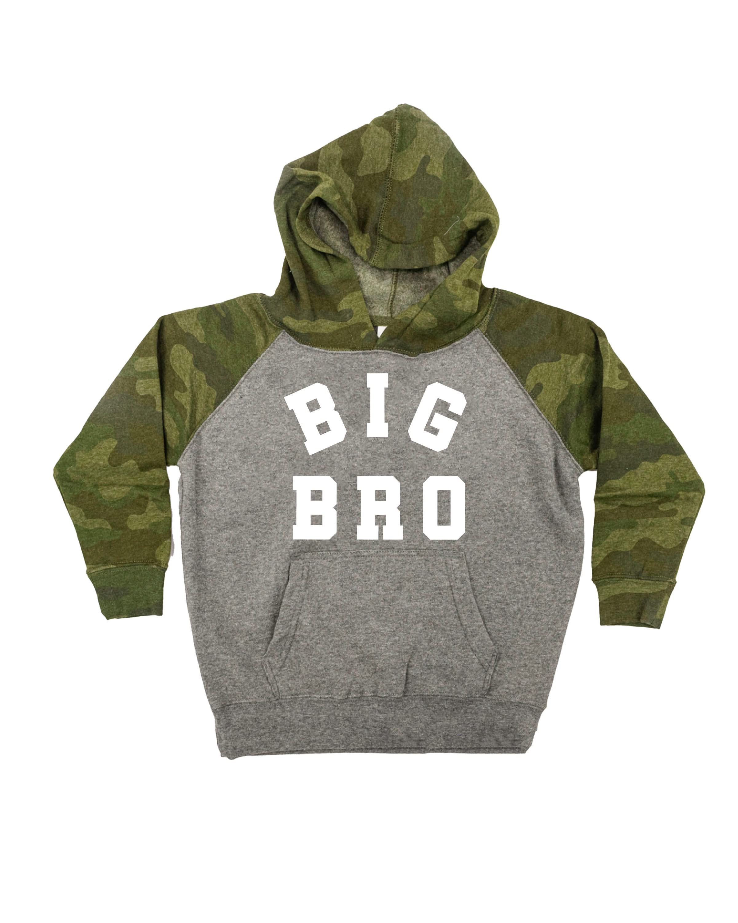 Varsity 'Bro' Sibling Tees - (Choose Your Role) - Child Hoodie Little Mama Shirt Shop LLC