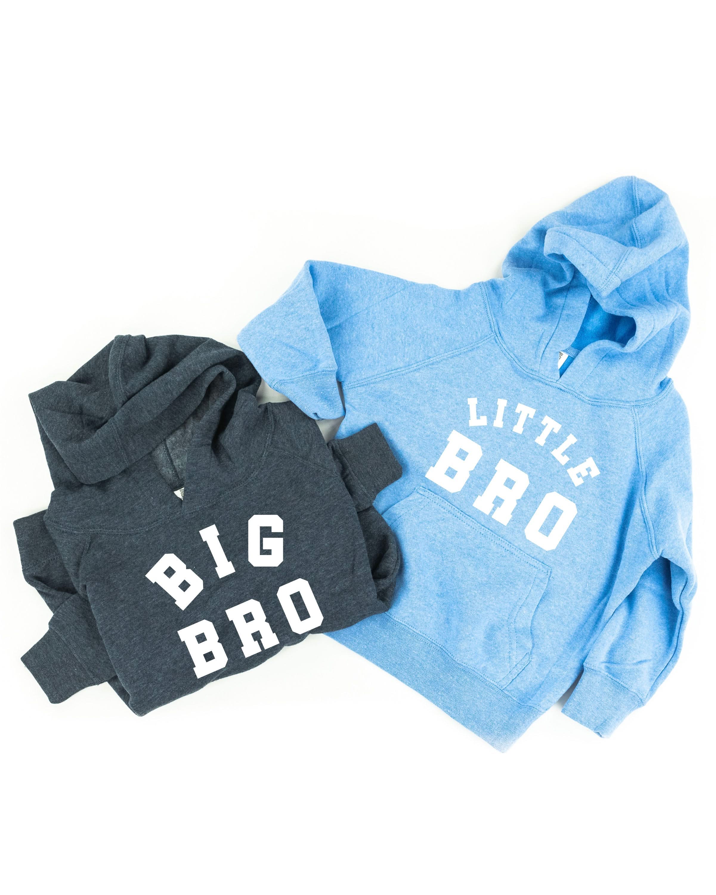 Varsity 'Bro' Sibling Tees - (Choose Your Role) - Child Hoodie Little Mama Shirt Shop LLC