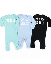 Varsity 'Bro' Sibling Tees - (Choose Your Role) - Baby Sleeper Little Mama Shirt Shop