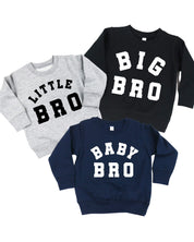 Varsity 'Bro' Sibling Tees - (Choose Your Role) - Child Sweater Little Mama Shirt Shop
