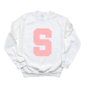 Varsity Initials - BASIC Fleece Little Mama Shirt Shop LLC
