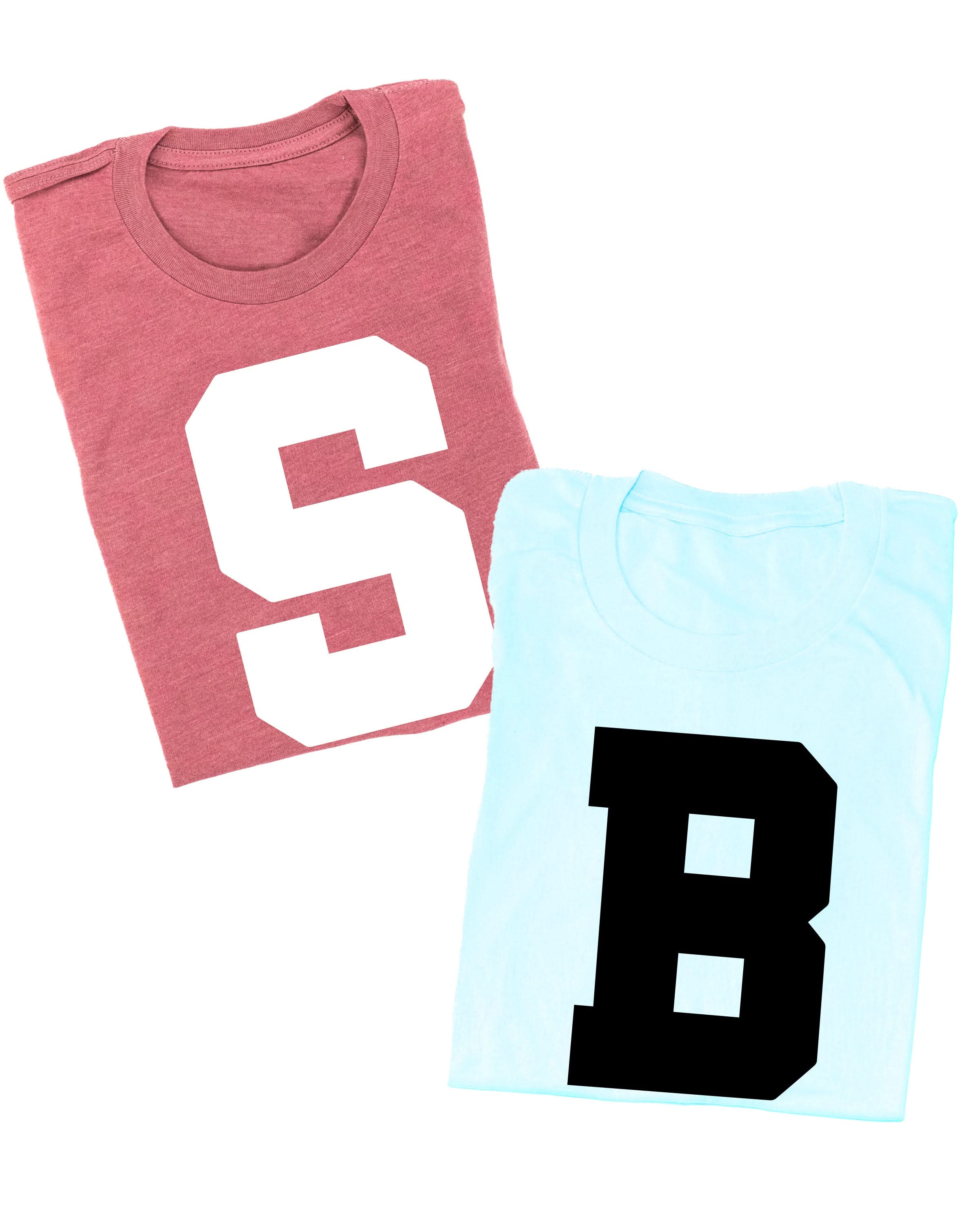 Varsity Initials - Unisex Tee Little Mama Shirt Shop