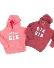 Varsity 'Sis' Sibling Tees - (Choose Your Role) - Child Hoodie Little Mama Shirt Shop LLC