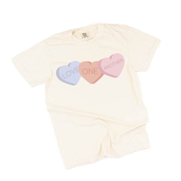 Love One Another - Conversation Hearts - Comfort Colors Tee