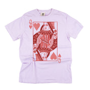 Queen Of Hearts - Comfort Colors Tee Little Mama Shirt Shop