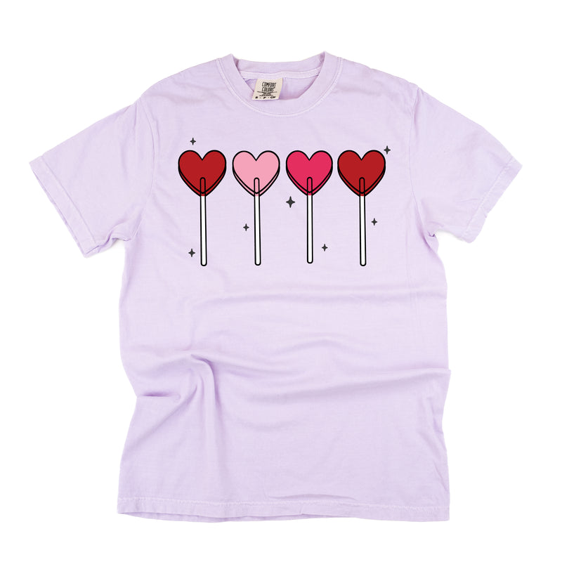 Classic Heart Lollipops - Comfort Colors Tee