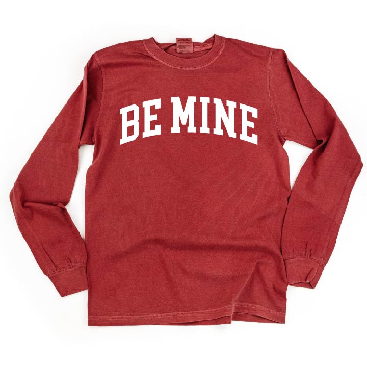 Arched Be Mine - Varsity - LONG SLEEVE Comfort Colors Tee