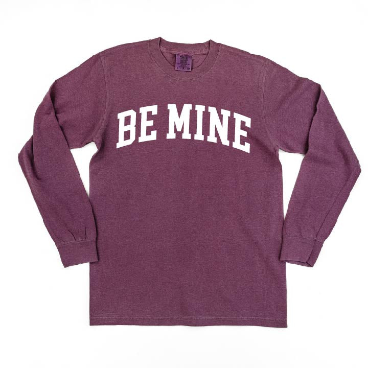 Arched Be Mine - Varsity - LONG SLEEVE Comfort Colors Tee