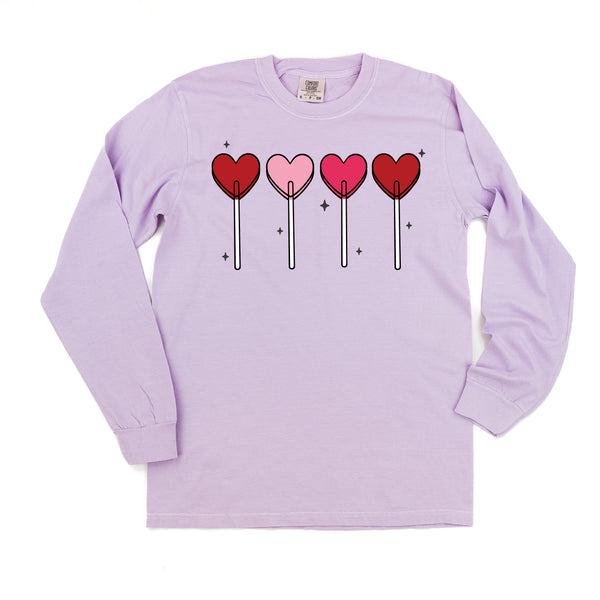 Classic Heart Lollipops - LONG SLEEVE Comfort Colors Tee