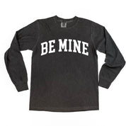 Arched Be Mine - Varsity - Long Sleeve Comfort Colors Tee Little Mama Shirt Shop
