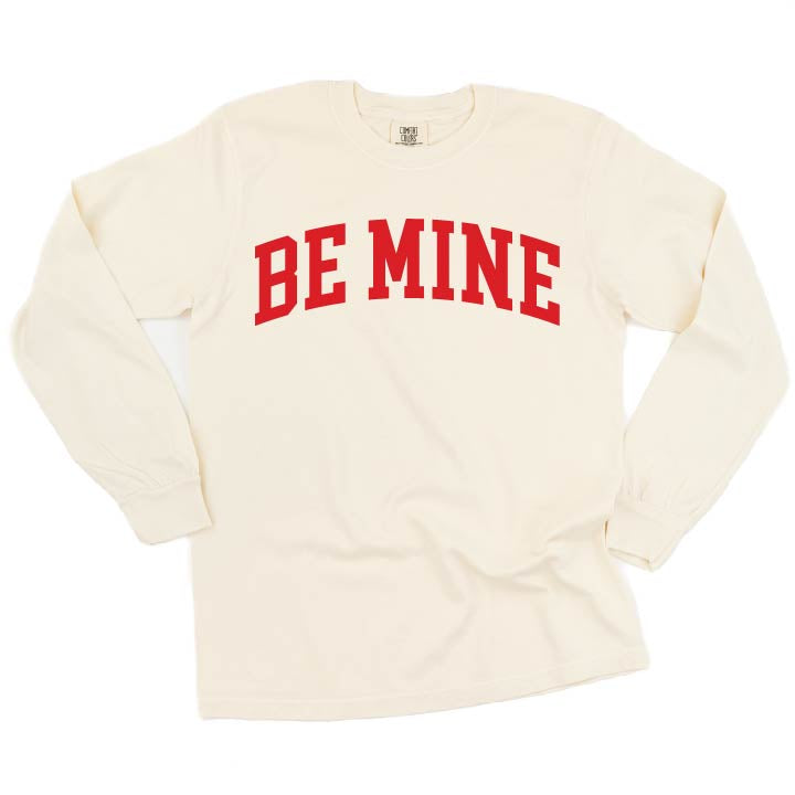 Arched Be Mine - Varsity - LONG SLEEVE Comfort Colors Tee