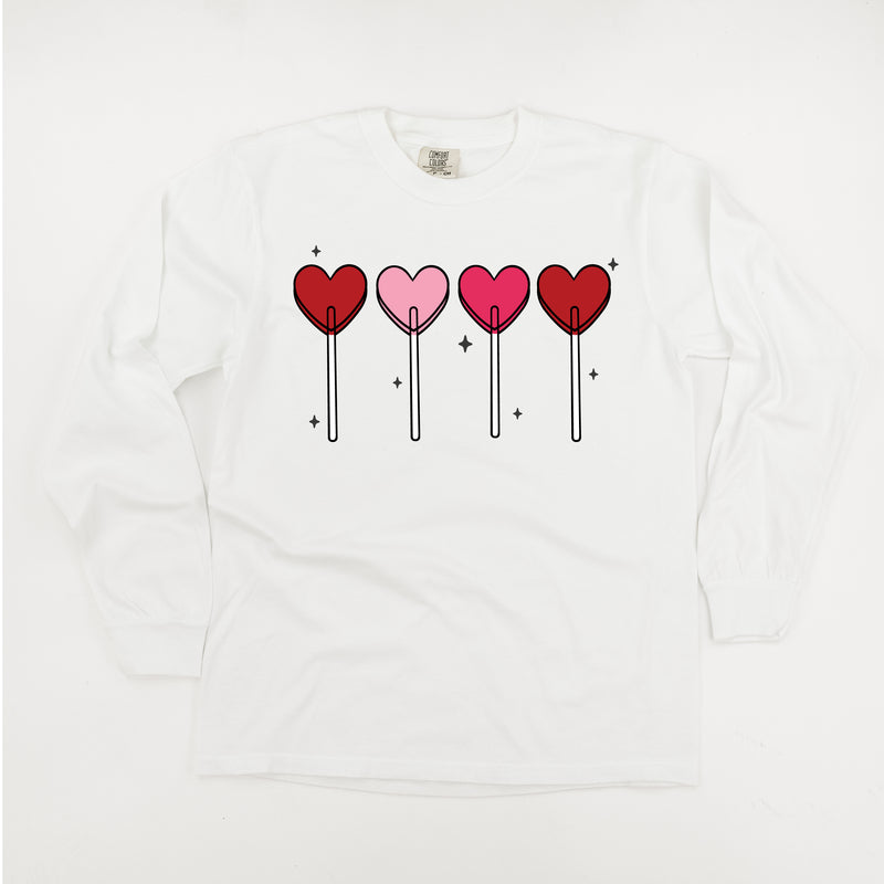 Classic Heart Lollipops - LONG SLEEVE Comfort Colors Tee