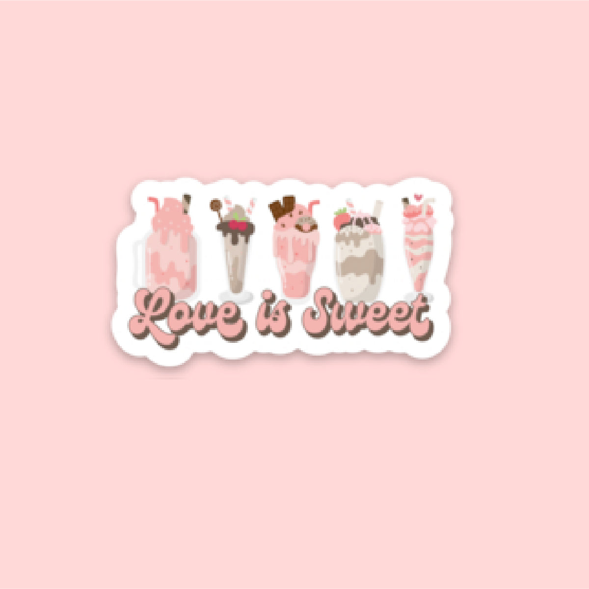 LMSS® STICKER - Love Is Sweet Little Mama Shirt Shop LLC