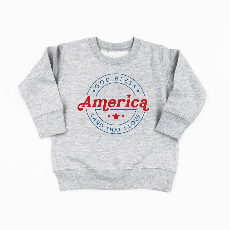 Vintage God Bless America - Child Sweater