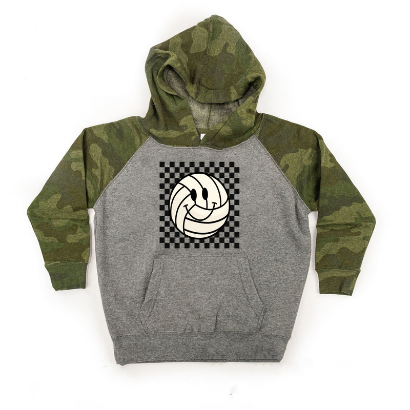Checkers Smiley - Volleyball - Child Hoodie