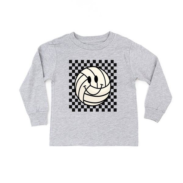Checkers Smiley - Volleyball - Long Sleeve Child Shirt