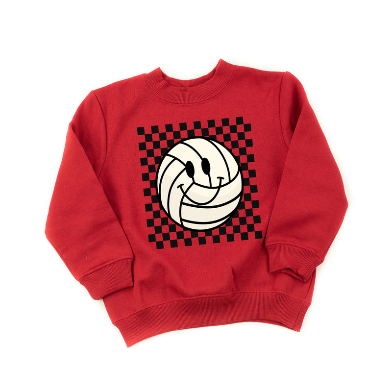 Checkers Smiley - Volleyball - Child Sweater