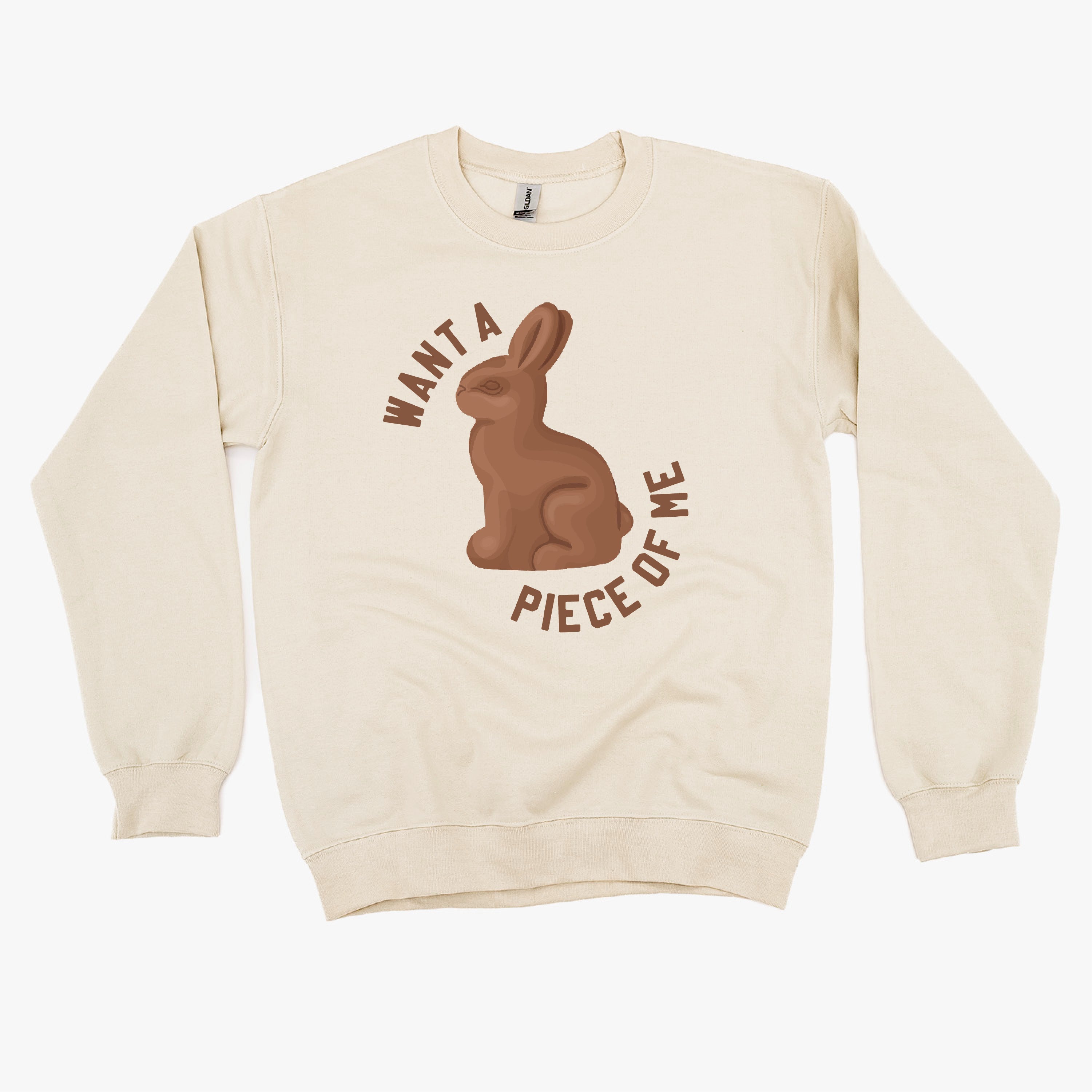 Want A Piece Of Me - BASIC Fleece Little Mama Shirt Shop LLC