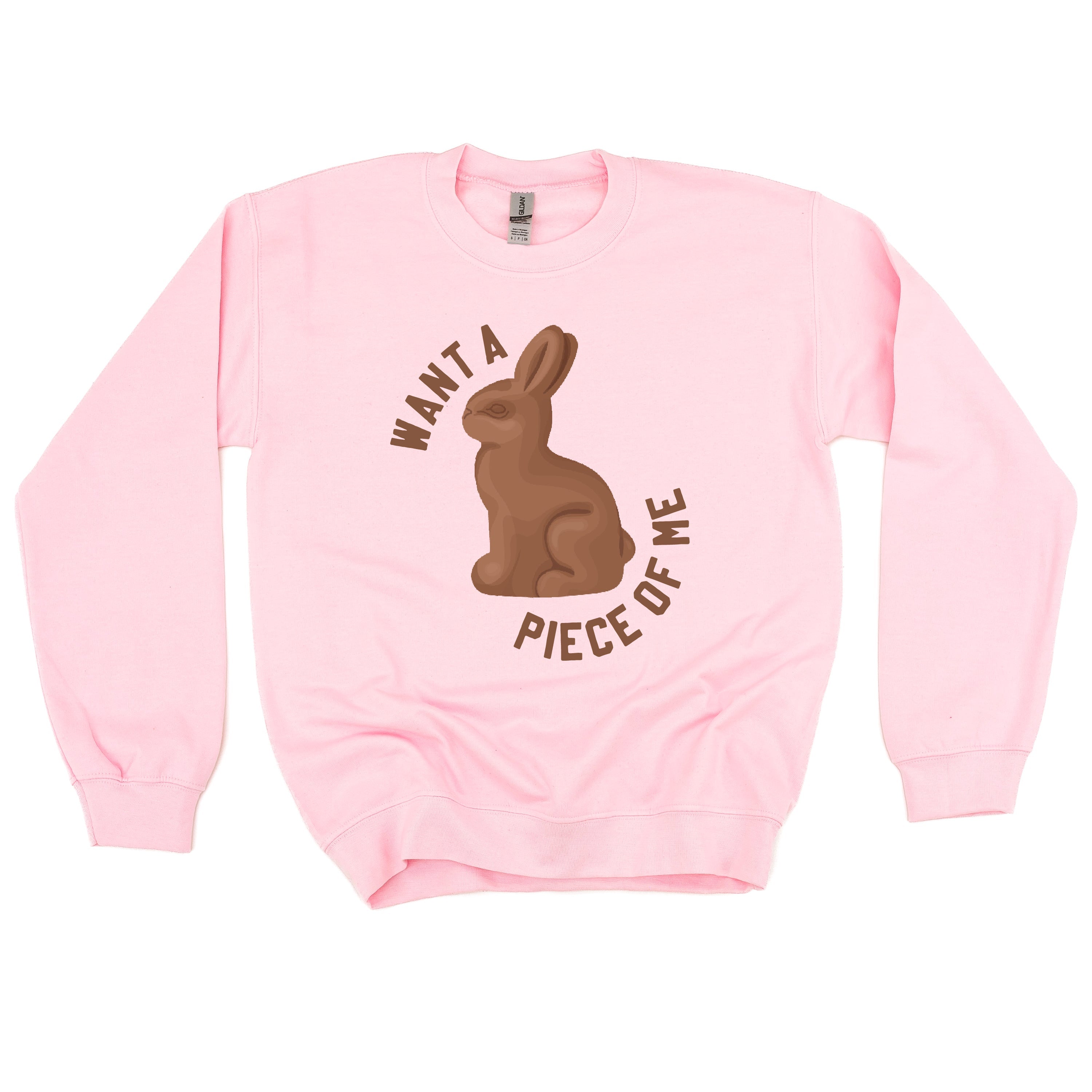 Want A Piece Of Me - BASIC Fleece Little Mama Shirt Shop LLC