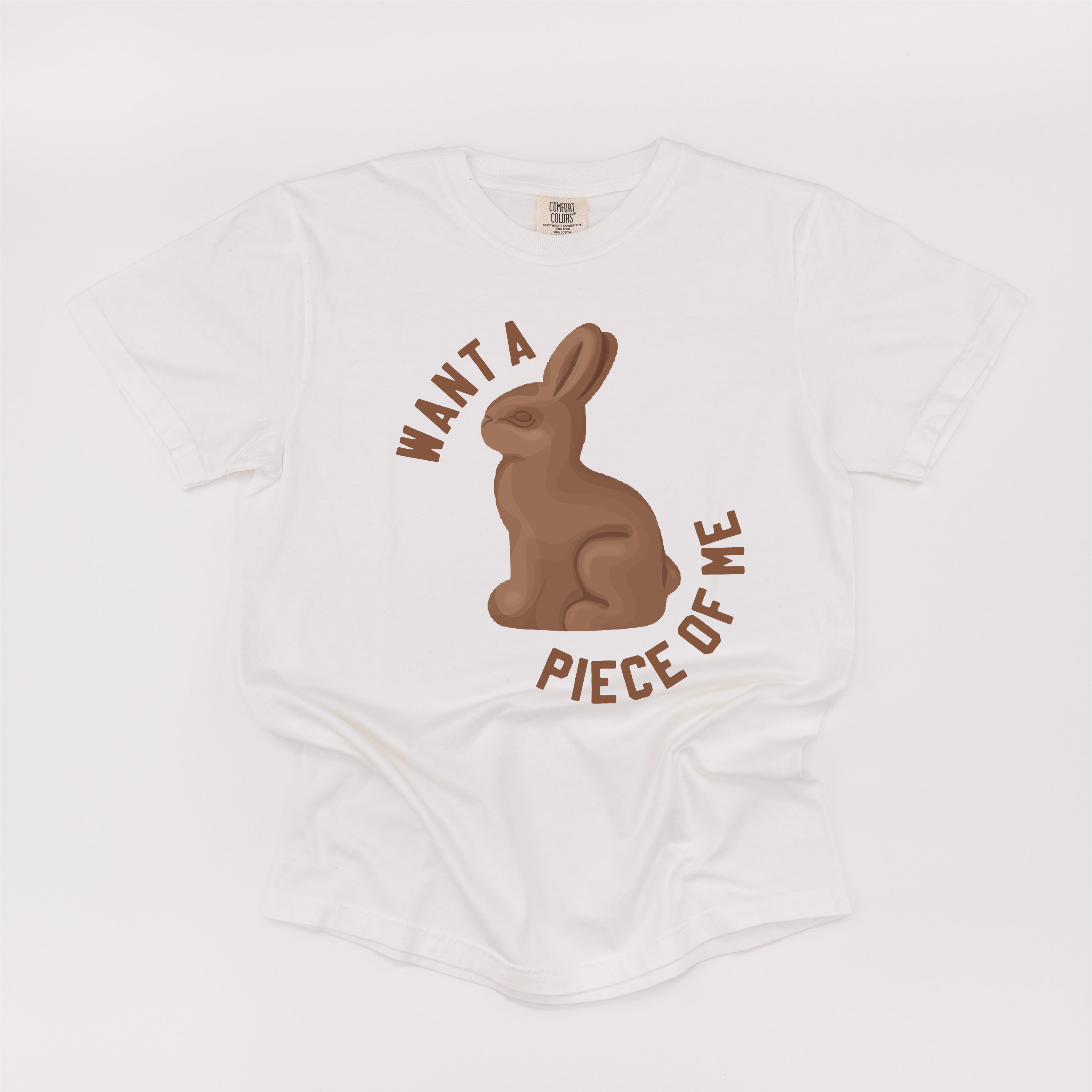 Want A Piece Of Me - Comfort Colors Tee Little Mama Shirt Shop