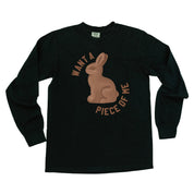 Want A Piece Of Me - LONG SLEEVE Comfort Colors Tee Little Mama Shirt Shop