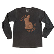 Want A Piece Of Me - LONG SLEEVE Comfort Colors Tee Little Mama Shirt Shop