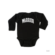 Warrior - Varsity -Child Long Sleeve Tee Little Mama Shirt Shop