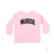 Warrior - Varsity -Child Long Sleeve Tee Little Mama Shirt Shop