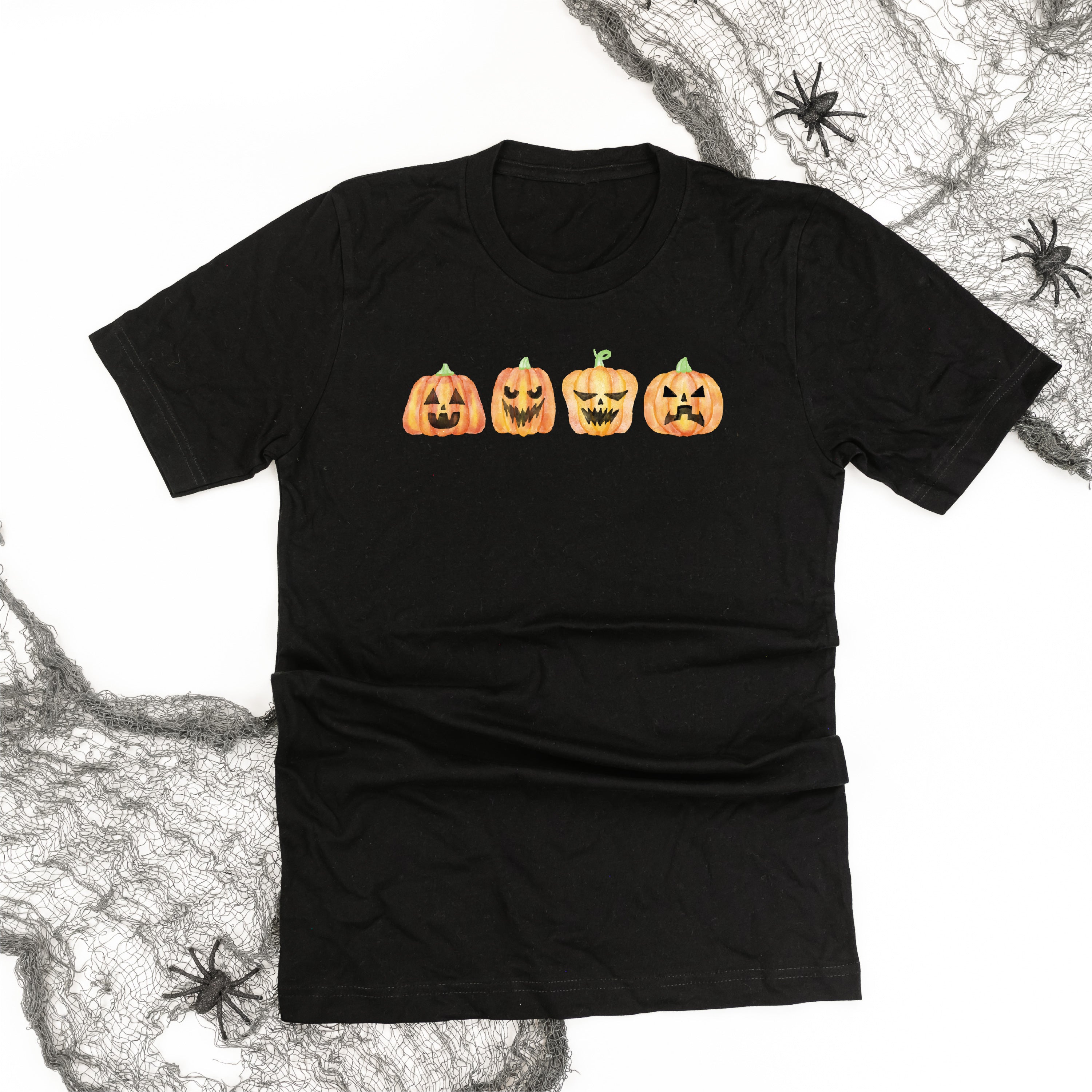 Watercolor Jack-o'-lanterns - Unisex Tee Little Mama Shirt Shop