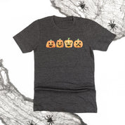 Watercolor Jack-o'-lanterns - Unisex Tee Little Mama Shirt Shop