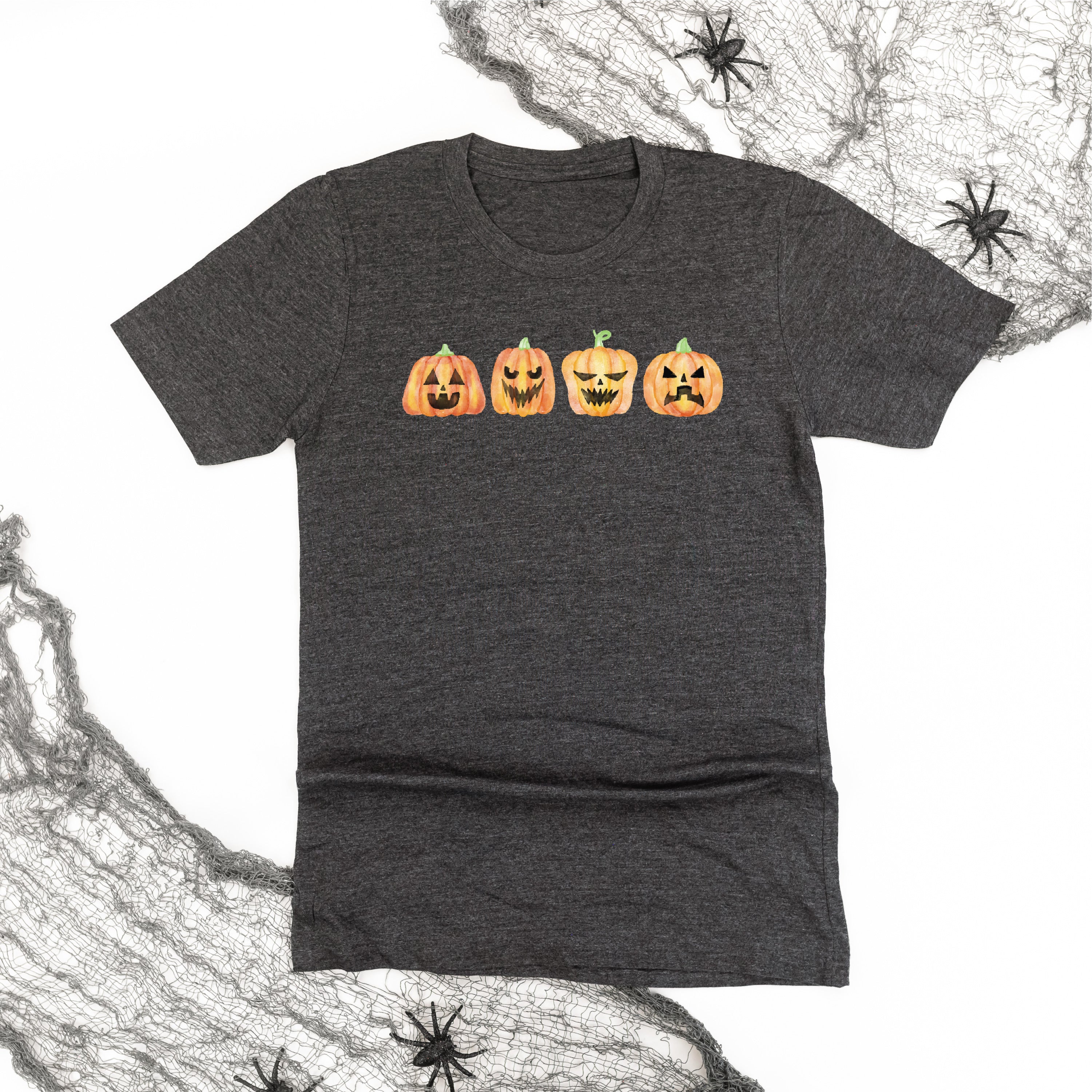 Watercolor Jack-o'-lanterns - Unisex Tee Little Mama Shirt Shop