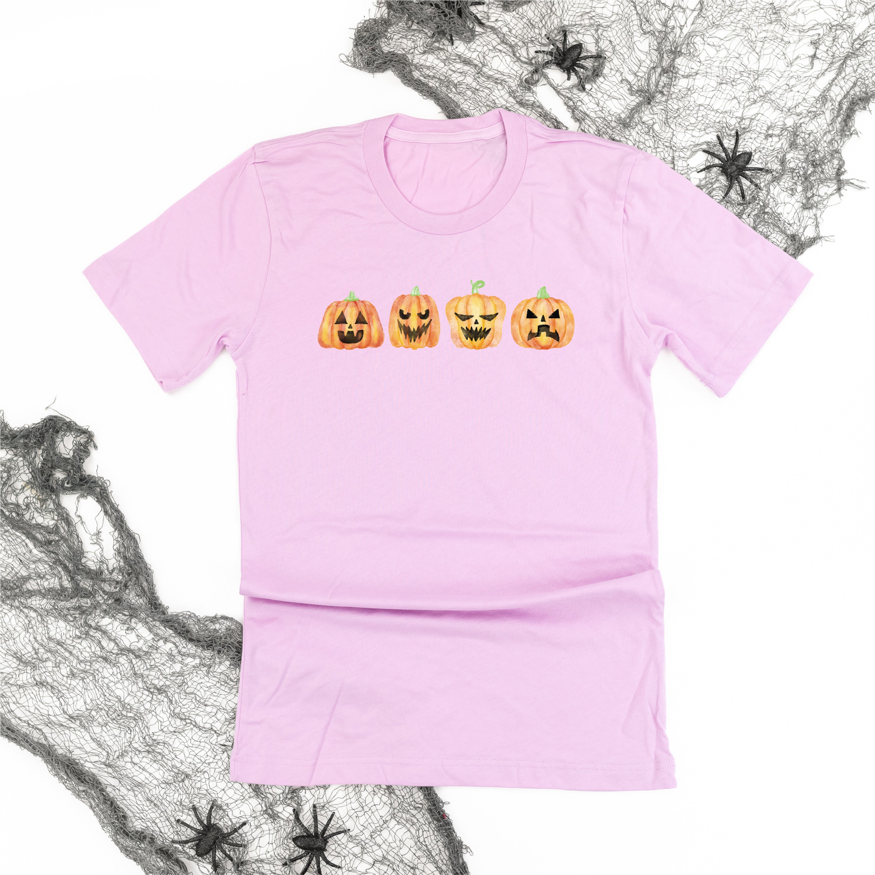 Watercolor Jack-o'-lanterns - Unisex Tee Little Mama Shirt Shop