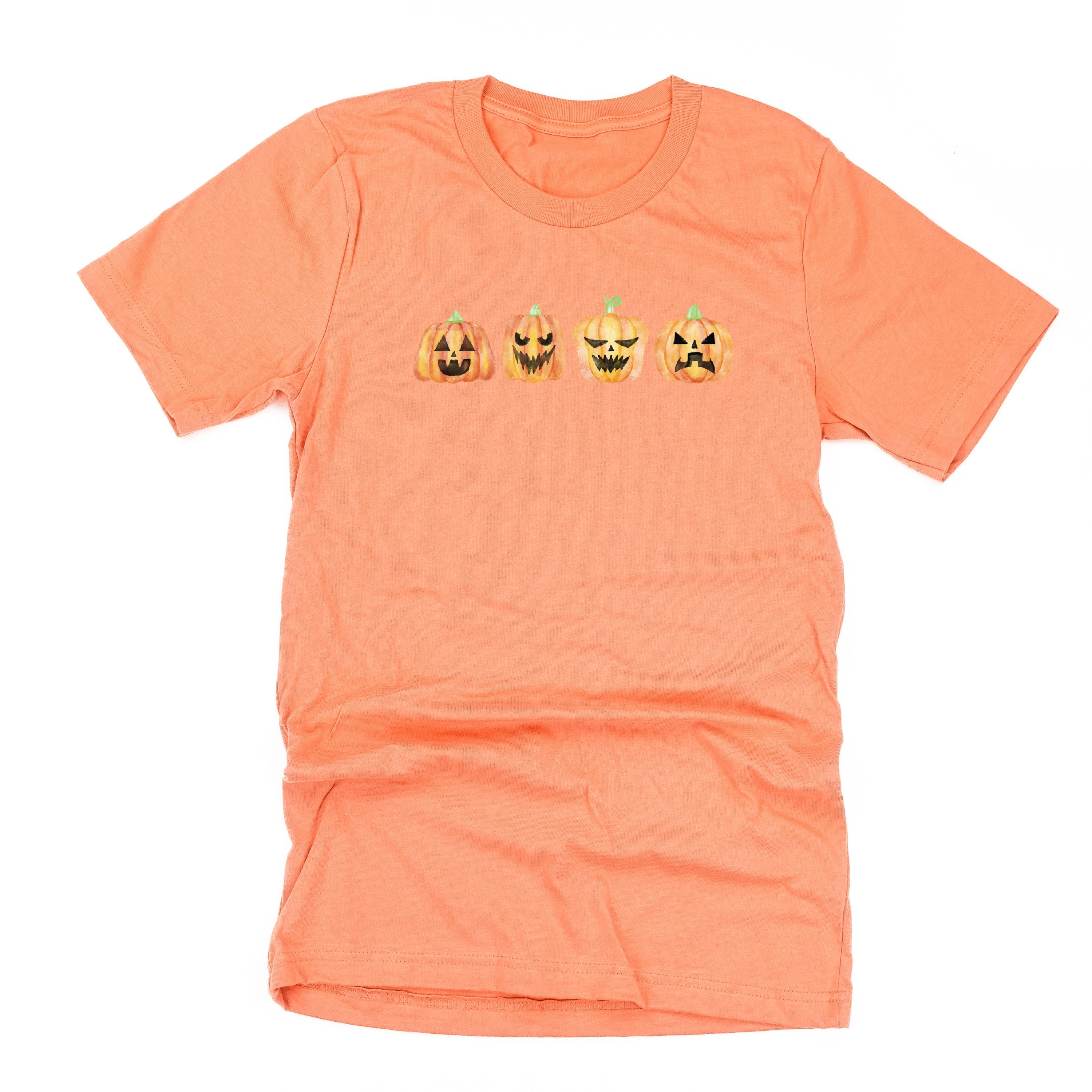 Watercolor Jack-o'-lanterns - Unisex Tee Little Mama Shirt Shop