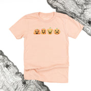 Watercolor Jack-o'-lanterns - Unisex Tee Little Mama Shirt Shop