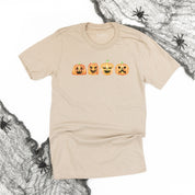 Watercolor Jack-o'-lanterns - Unisex Tee Little Mama Shirt Shop