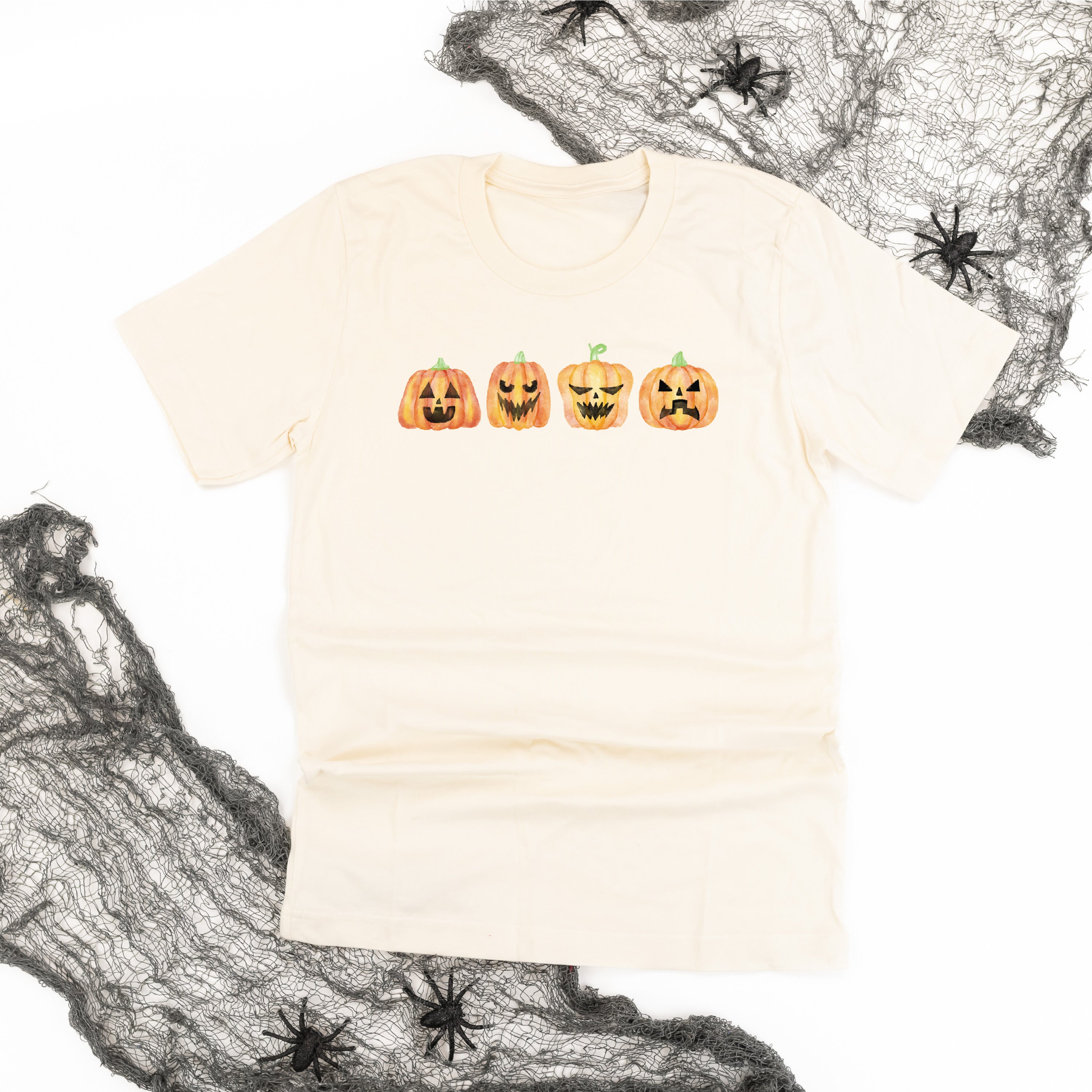 Watercolor Jack-o'-lanterns - Unisex Tee Little Mama Shirt Shop