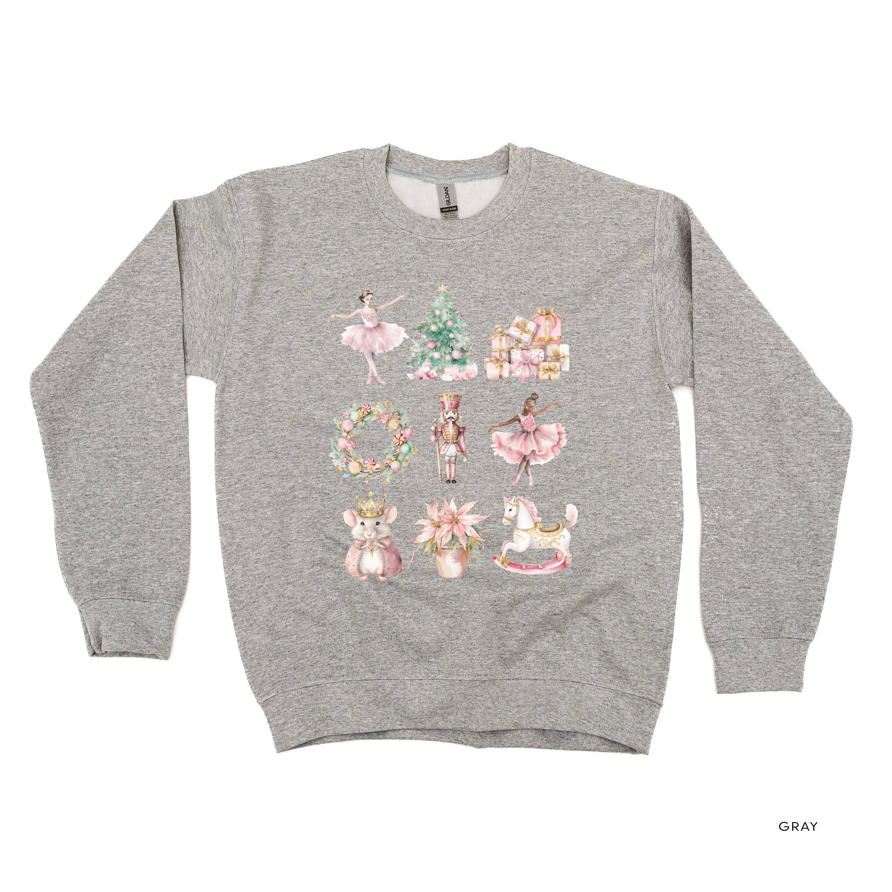 Watercolor Nutcracker - BASIC Fleece Little Mama Shirt Shop LLC