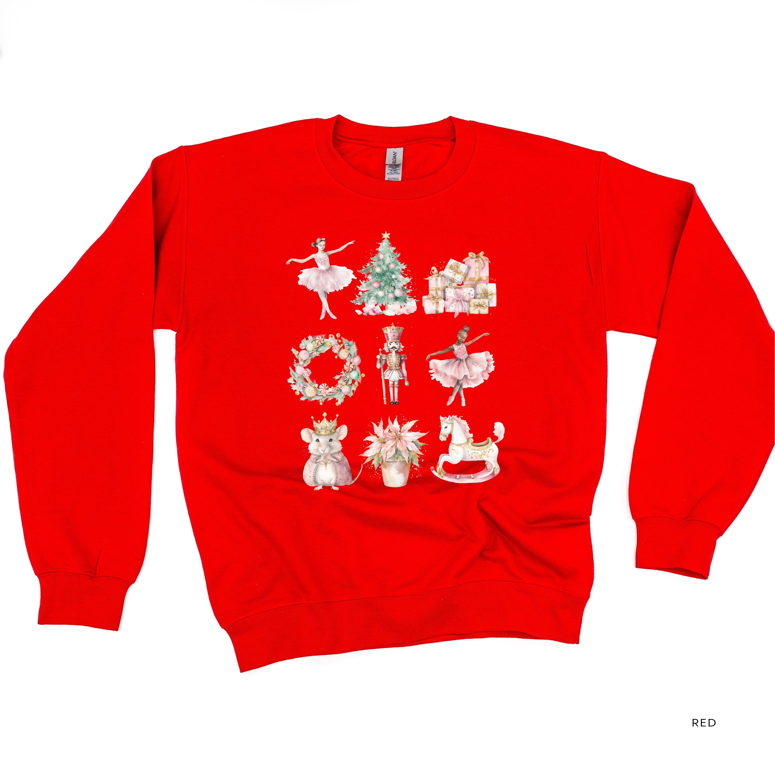 Watercolor Nutcracker - BASIC Fleece Little Mama Shirt Shop LLC